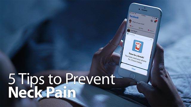 5 Tips to Prevent Neck Pain